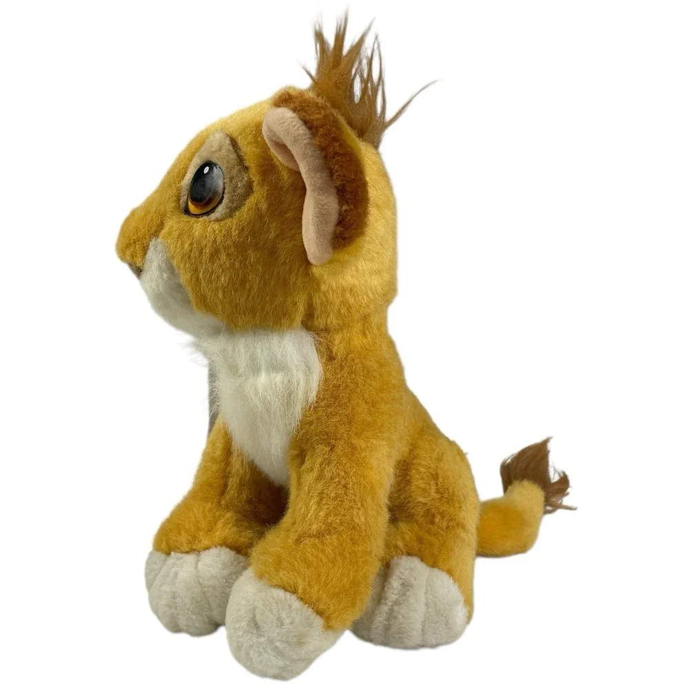 Vintage Simba Plush Disney 1993 Mattel The Lion King Soft Lion Cub Toy